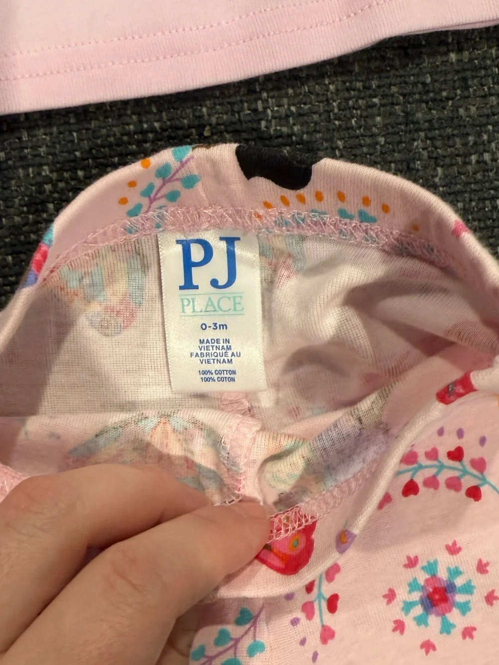 🪅3/$15🪅 PJ Place Pink Floral & Fairy Shorts Set